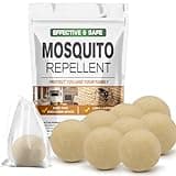 AUDQQM Mosquito Repellent for Patio, Indoor Mosquito Repellent Balls, Mosquito Control for Garage, Outdoor Yard Mosquitoes Deterrent, Mosquito Repellant for Room, Keep Mosquito Away for Travel-8P