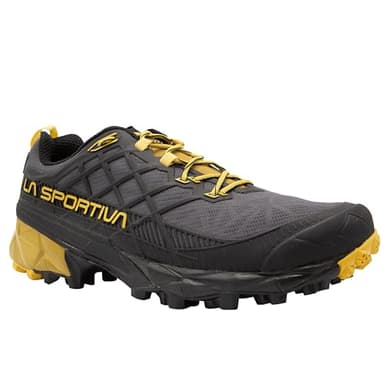 La Sportiva Mens Akyra II GTX Hiking Shoe, Carbon/Bamboo, 10.5