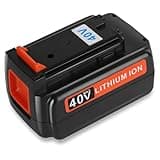 JYJZPB 40V 3.0Ah Replacement for Black and Decker 40 Volt Max Lithium Battery LBX2040 LBXR36 LBXR2036 LST540 LBX1540 LCS1240 LST136W for Black+Decker Lithium Battery