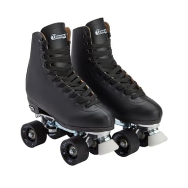 Chicago Quad Roller Skates for Women & Men – Durable, Top Performance Indoor/Outdoor Use or Roller Derby - Classic Deluxe Leather High-Top Boots with 60mm Urethane Wheels & Semi-Precision Bearings