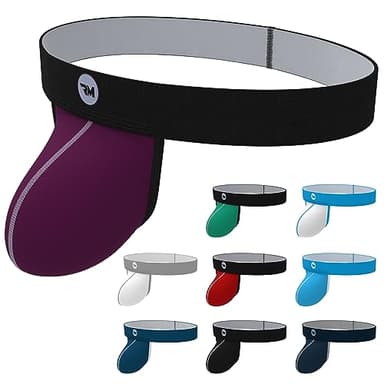 Real Men 0in Nylon Strapless Jocks D Pouch 2xl 1pk Prpl