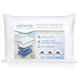 Mediflow Down Alternative Water Pillow – Adjustable Pillow for Neck Pain Relief, Pillow for Side, Back, and Stomach Sleepers, The Original Inventor of The Water Pillow, Down Alternative Pillow (1)