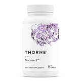 THORNE Melaton-3-3mg Melatonin - Supports Circadian Rhythms, Restful Sleep & Relaxation - Gluten, Dairy & Soy-Free - 60 Capsule