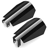 PBYMT Gloss Black Coffin Cut Handguards Hand Guards Compatible for Harley Sportster Touring Street Glide Road King Electra Glide 2007-2023 (Cable Clutch Style -Large)