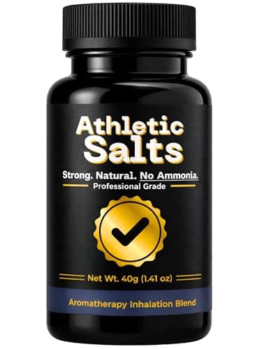 Salts for Athletes – Strong Scent – for Powerlifting, Weightlifting, Gym, Hockey, Sports