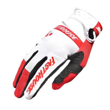 FASTHOUSE Speed Style Mod Glove (Red/White, Small)