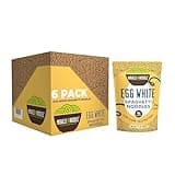 Miracle Noodle High Protein Egg White Noodles - Spaghetti – Low in Carbs & Calories – Ready to Eat – 3.5 Ounce (Pack of 6)