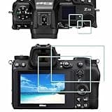 ULBTER Top + Screen Protector for Nikon Z6 III Z 6III Z6III Z6 III Camera [2+2Pack], 0.3mm 9H Hardness Tempered Glass Cover Anti-Scrach Anti-Fingerprint Anti-Bubble