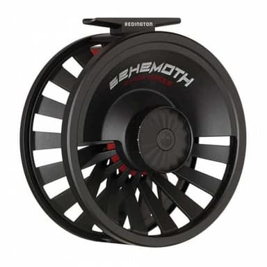 Redington Behemoth Fly Fishing Reel, Multipurpose Fly Reel for Freshwater and Saltwater, Large Arbor and Adjustable Drag, Black, 7/8