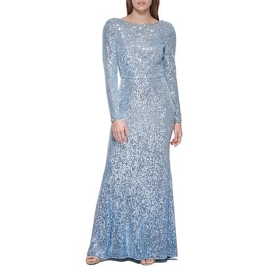 Eliza J Women's Dress,Blue,14