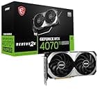 MSI Gaming RTX 4070 Ti Super 16G Ventus 2X OC Graphics Card (NVIDIA RTX 4070 Ti Super, 256-Bit, Extreme Clock: 2655 MHz, 16GB GDRR6X 21 Gbps, HDMI/DP, Ada Lovelace Architecture)