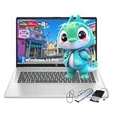 HP 17 inch Laptop Computer • 250 Nits 17.3" FHD IPS Display • AMD Ryzen 5 7430U 6-Cores Processor • 32GB RAM • 1TB SSD • Windows 11 Pro • Office Lifetime License • CD/DVD Drive • USB Hub