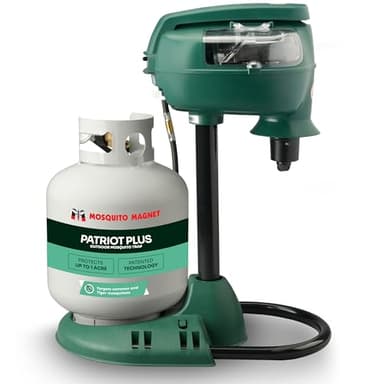 Mosquito Magnet MM4200B Patriot Plus Mosquito and Flying Insect Trap and Killer - Outdoor Fly Trap Protects Up to 1 Acre, Green