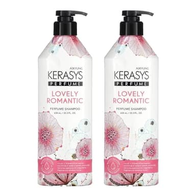 Kerasys Lovely and Romantic Perfumed Shampoo 600ml x2