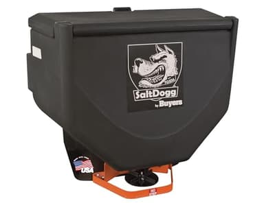 Buyers Products SaltDogg TGS06 Tailgate Salt Spreader, Made In The USA, 10 cu ft/750lb Capacity, Adjustable Flowgate Design W/Gravity Feed, Salt Spreader for Commercial Use