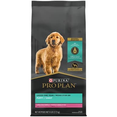 Purina Pro Plan High Protein Puppy Food DHA Lamb & Rice Formula - 6 lb. Bag