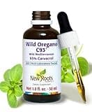 New Roots | Wild Oregano Oil Drops, C93 | 93% Carvacrol (1 fl oz) Compare to Organic | Hand-Picked Mediterranean Oregano Oil Liquid | Non-GMO, Vegan, Gluten-Free