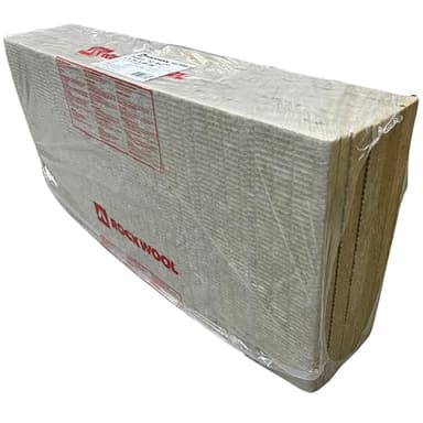 10 pk 24" x 48" x 1" Rockwool ProRox Mineral Wool, Replaces Owens Corning Thermafiber, BMW142-10PK