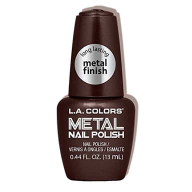 L.A. COLORS Metal Nail Polish, Molten CNL157