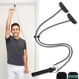 Vive Shoulder Pulley for Physical Therapy - Over the Door Pulley for Frozen Shoulder Rehab - Exercise & Workout Equipment, Overhead Doorway System - Rotator Cuff & Arm Injuries - Impingement Treatment