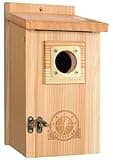 SISTERBIRD Bird Houses for Outside, Bluebird Houses for Outside, Wooden Birdhouses for Outdoors, Garden Decoration Bird House, Nesting Birdhouse, Bluebird Finch Swallow Wren Chickadee