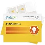 B12 Energy Plus Topical Patch by PatchAid 30-Day Supply