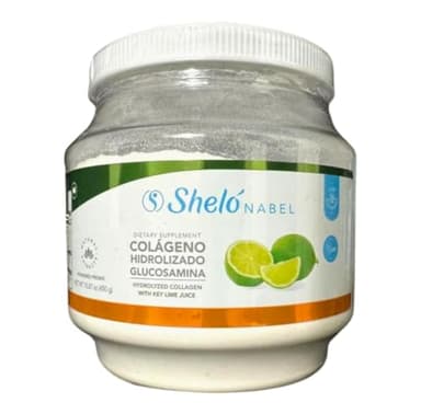 Sheló NABEL Hydrolyzed Collagen with Glucosamine Key Lime Flavored 15.87 oz