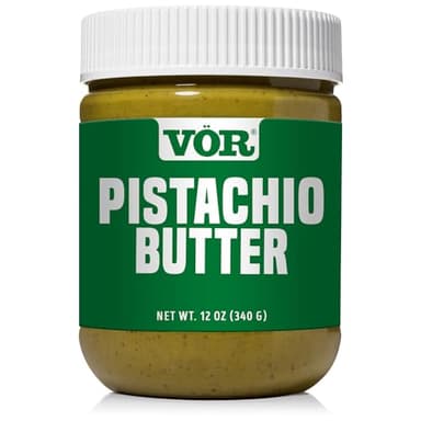 Vör Pistachio Butter (12oz) | 100% Pure Pistachio Paste | Rich & Nutty Filling for Knafeh Dubai Chocolate Bars