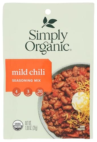 SIMPLY ORGANIC Organic Mild Chili Seasoning, 1 OZ