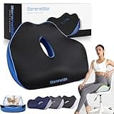 Serenesitz Ortserenesitz Orthopedic Seat Cushiohopedic Seat Cushio, 2025 New Serensitz Orthopedic Seat Cushion, Ergonomic Serene Sitz Cushion, Serengeti Orthopedic Seat Cushion for Car, Office (Blue)