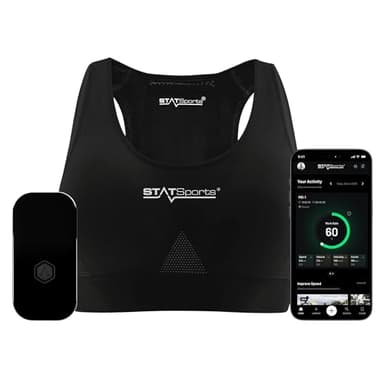 STATSports Academy Women’s GPS Soccer Tracker Vest - Advanced All-in-One Sports Tracker with Drills, Coaching & Nutrition - Tracks 24 Key Metrics - Soccer GPS Vest Used by Pro Female Players, Adult M