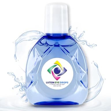 Buie Lutein Eye Drops – Daily Hydration & Comfort for Dry, Tired Eyes – Botanical Blend with Lutein, Vitamin B6, Honeysuckle & Chrysanthemum – Preservative-Free, Lens-Friendly Formula – 0.5 fl oz