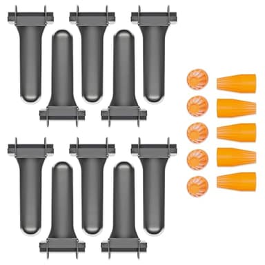 PetsTEK 10 Pack Direct Bury Waterproof Wire Splice Kit, Wire Nut Electrical Connectors for Wire Break Repair, Compatible with PetSafe, SportDog, Dogtra In-Ground Dog Fence Systems, Made in USA