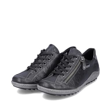 Remonte R1402 Schwarz/Altsilber/Schwarz 7-7.5 M US