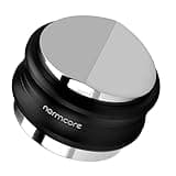 Normcore 58.5mm Coffee Distributor & Tamper, Dual Head Coffee Tamper Fits 58mm Portafilters, Double Sided Adjustable Depth, Espresso Hand Tampers, Black