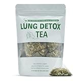 Aromlife Lung Detox Tea, Mullein Tea Bags for Lungs for Smokers Lung Detox & Cleanse, Herbal Tea Bags, Flos Lonicerae, Radix Ginseng, Lung Congestion Relief, 10 Individual Tea Bags