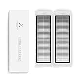 RGkuti Official Original Washable Filter Accessories for Roborock S4,S5,S5 Max,S6 Pure,S6 MaxV,Q5,C1,E2,E3,E4,E5 - Replacement Part 2 Packs