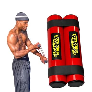 RipRight RipStick – Get Ripped Quick Strength and Resistance Training, Upper Body, Shoulder and Joint Rehab (Red/Black)