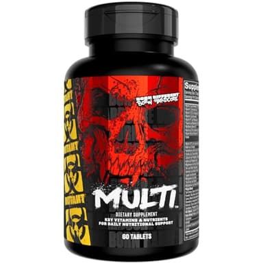 Mutant Multi - High Potency Vitamins with 75+ Ingredients Specifically Formulated for Heavy Lifting, 60 Tablets