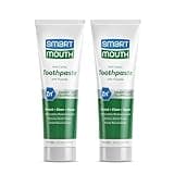 SmartMouth Premium Zinc Ion Toothpaste - Whitening - with Fluoride - Refreshing, Anti-Cavity Toothpaste for Adults - Strengthens Enamel - Mild Mint Flavor, 6 oz (2 Pack)