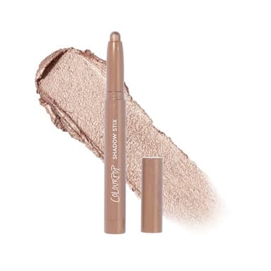 ColourPop Shadow Stix - Cream Eyeshadow Stick with Long-Lasting Color - Multi-Use Cream Makeup with a Built-In Sharpener & Precise Tip for Easy Application - Socialite (0.05 oz)