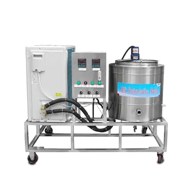 Kolice Commercial 100L Milk Pasteurization Machine Sterilization Dairy Pasteurizer Machine With Cooling Function for Milk, Coffee, Juice, Beer-220V, Temperature Controller, Double Layer Design