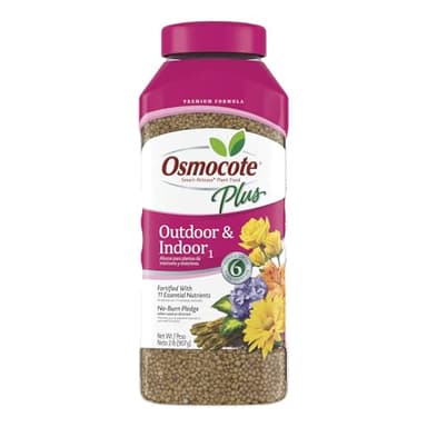 Osmocote Smart-Release Plant Food Plus Outdoor & Indoor₁, Granular Fertilizer with 11 Essential Nutrients, 2 lbs.