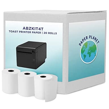 Thermal Paper for Toast TP200 Printer by Paper Planet | 20 Rolls