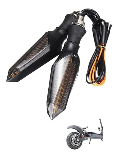 INXING Electric Scooter 36V-60V Turn Signal Light Left and Right Indicator Light Waterproof LED Light Car Electric Bicycle Turn Signal Light Mobile Turn Signal Light Assembly