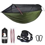 COVACURE Camping Hammock - Lightweight Double Hammock, Hammock Tent, Portable Hammocks for Indoor, Outdoor, Hiking, Camping, Backpacking, Travel, Backyard, Beach