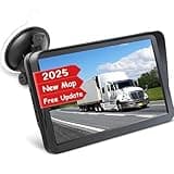 Car GPS Navigation Truck RV, GPS Navigator with 9 inch, 2025 Maps (Free Lifetime Updates), Truck GPS Commercial Drivers, Semi Trucker GPS Navigation System, Custom Truck Routing