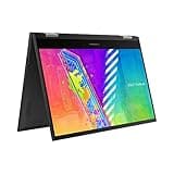 ASUS VivoBook Go Flip 14" HD Touch 2-in-1 Ultra-Light Laptop, Intel Celeron N4500, UHD Graphics, 4GB RAM, 192GB Storage, NumberPad, Microsoft 365 1-Year, WiFi, Bluetooth, HDMI, Webcam, Win11 S