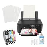 Icinginks Latest Cake Topper Image Printer Package, 25 Wafer Papers, 12 Sugar Sheets, Set of Cartridges, Printhead Flush Cleaning Kit Pro Bundle System