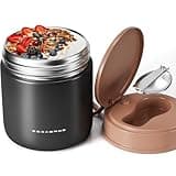 15.2oz Soup Thermo for Hot Food Kids Insulated Food Jar,Thermo Hot Food Lunch Container, Width Mouth Stainless Steel Lunch Box for Kids with Spoon